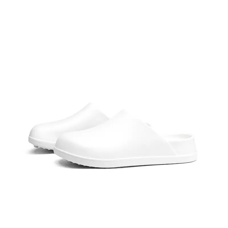 Baotou Women's Summer Non-slip Wear-resistant Non-stinky Foot Sandals All-match Breathable High-end Couple Chef Shoes
