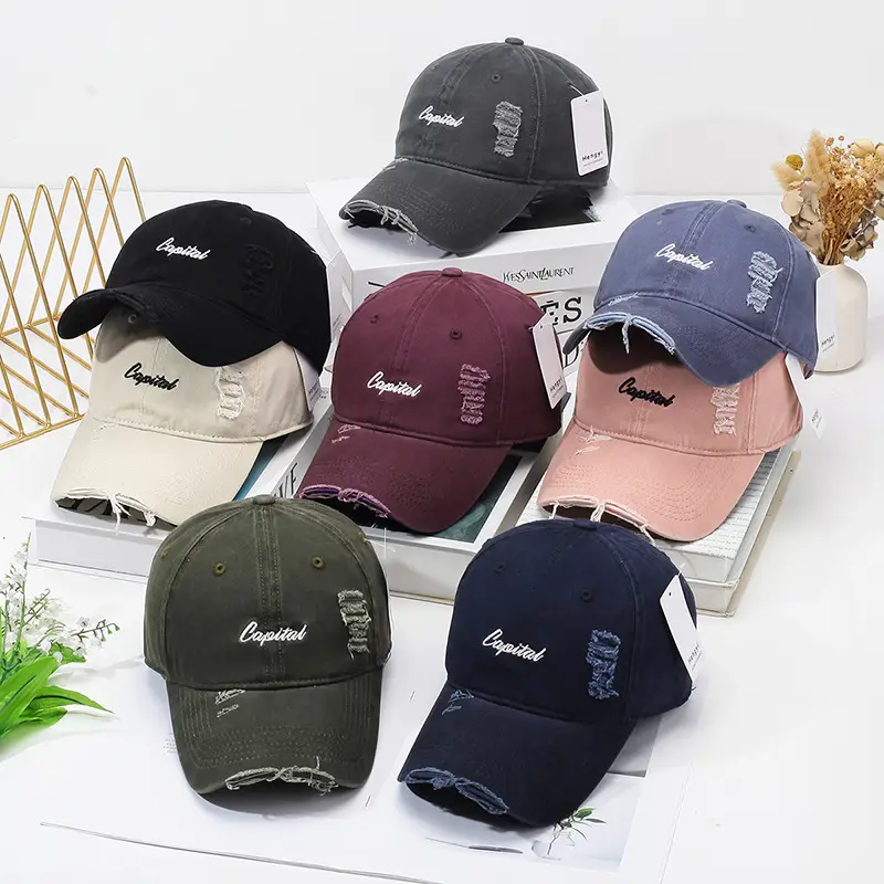 Vintage Rick Cap Unisex Washed Baseball Cap - Image 12