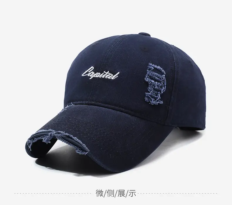 Vintage Rick Cap Unisex Washed Baseball Cap — feature 10