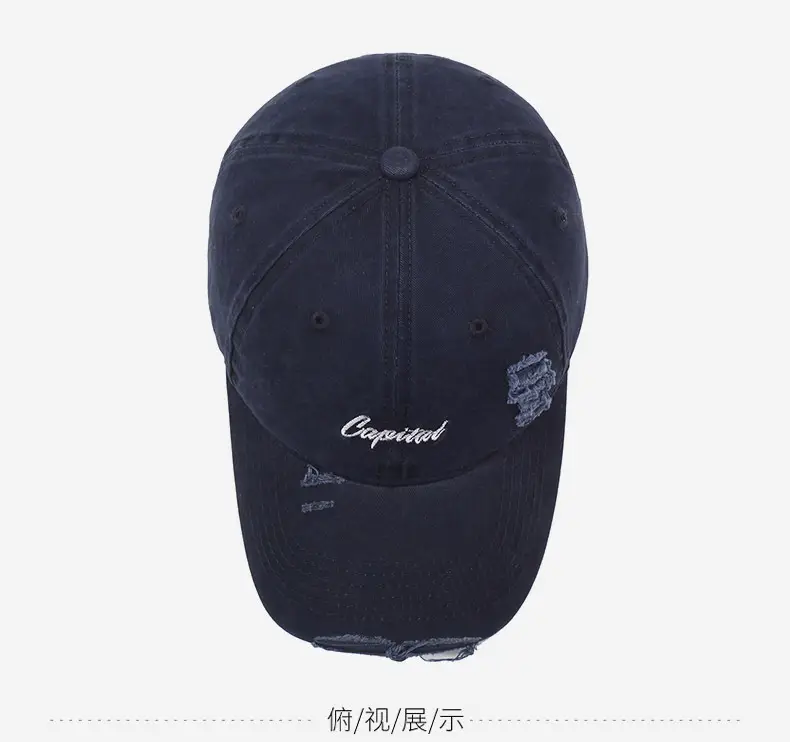 Vintage Rick Cap Unisex Washed Baseball Cap — feature 13