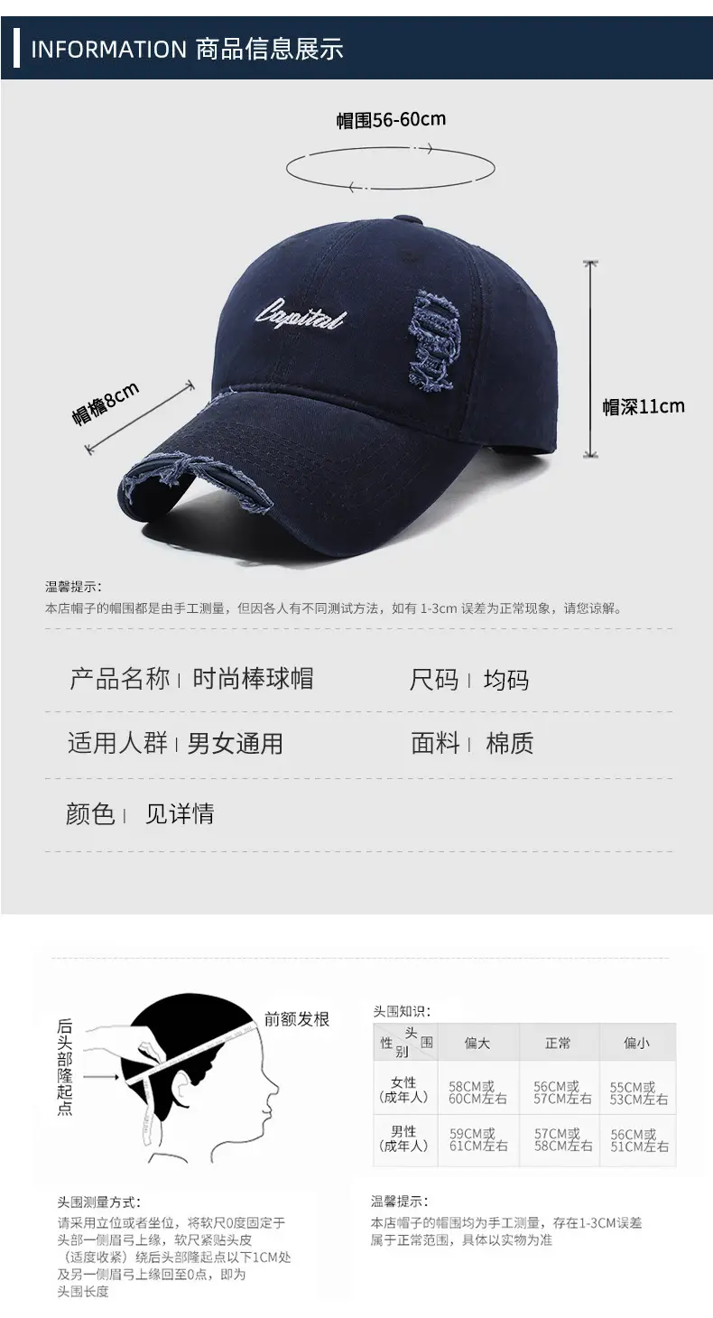 Vintage Rick Cap Unisex Washed Baseball Cap — feature 6