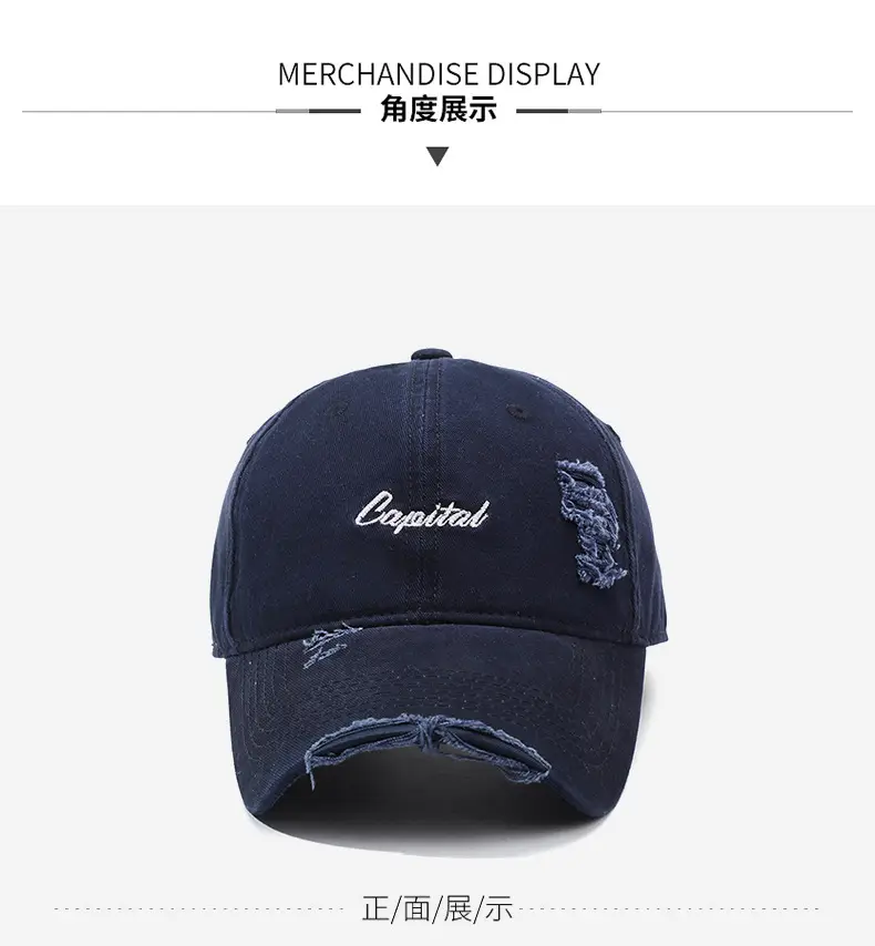 Vintage Rick Cap Unisex Washed Baseball Cap — feature 9