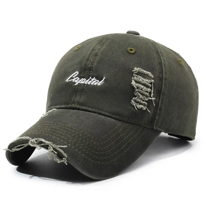 Vintage Rick Cap Unisex Washed Baseball Cap - Image 8