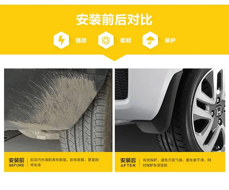 Suitable for 2020-2021 Chery Tiggo 7PRO PLUS car rear wheel lining mudguard mud tile cross-border — feature 9