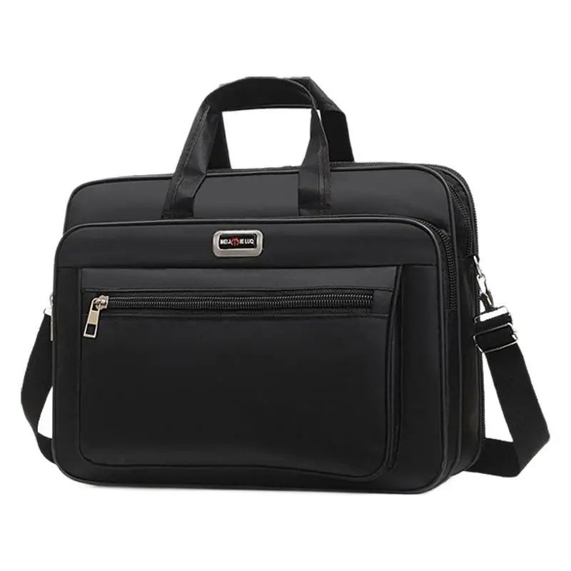 15 Inch Laptop Bag Black Shoulder Travel Office Student - Image 11