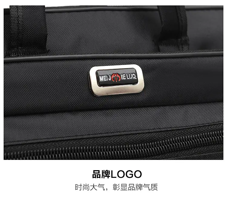 15 Inch Laptop Bag Black Shoulder Travel Office Student — feature 29