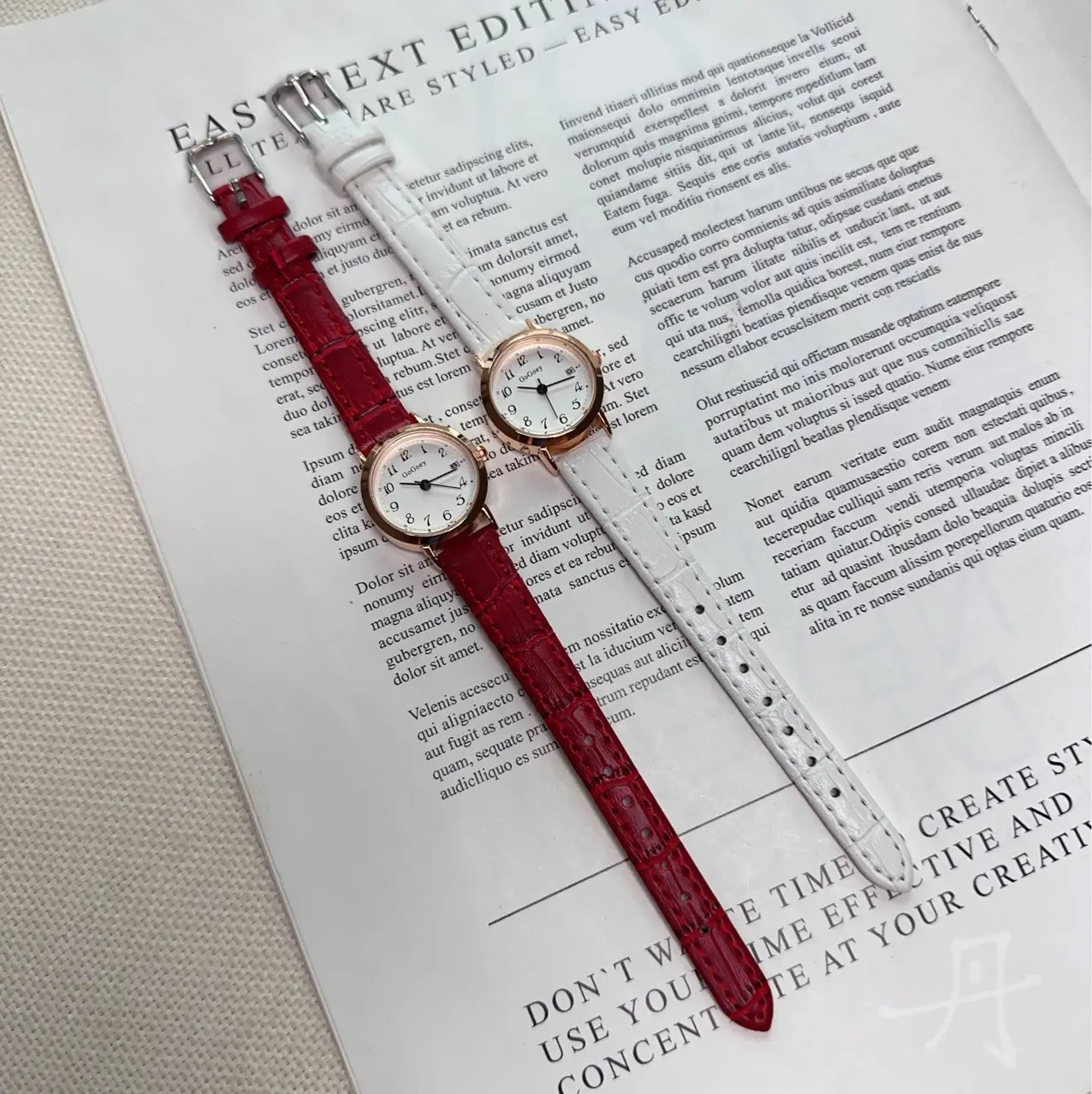 Women's Digital Dial Quartz Watch Red Belt Wholesale — feature 4