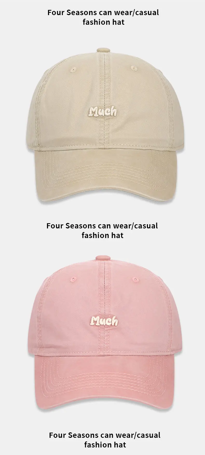 Three-Dimensional Embroidered Baseball Cap Men Sunshade — feature 14