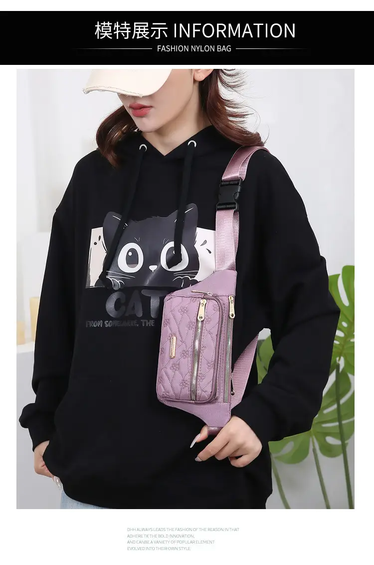 Fashionable Waist Bag for Men - Multi Color, Large Capacity, Mobile & Cash Carry — feature 12