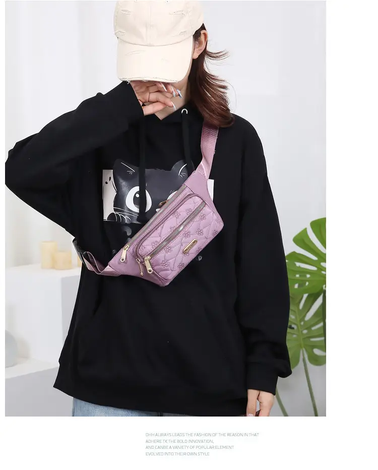 Fashionable Waist Bag for Men - Multi Color, Large Capacity, Mobile & Cash Carry — feature 13