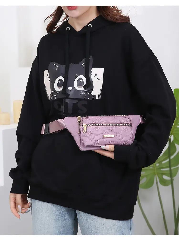 Fashionable Waist Bag for Men - Multi Color, Large Capacity, Mobile & Cash Carry — feature 14
