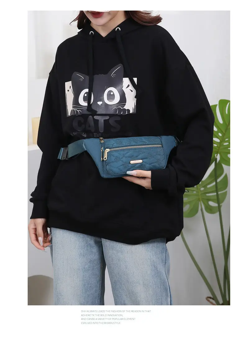 Fashionable Waist Bag for Men - Multi Color, Large Capacity, Mobile & Cash Carry — feature 17