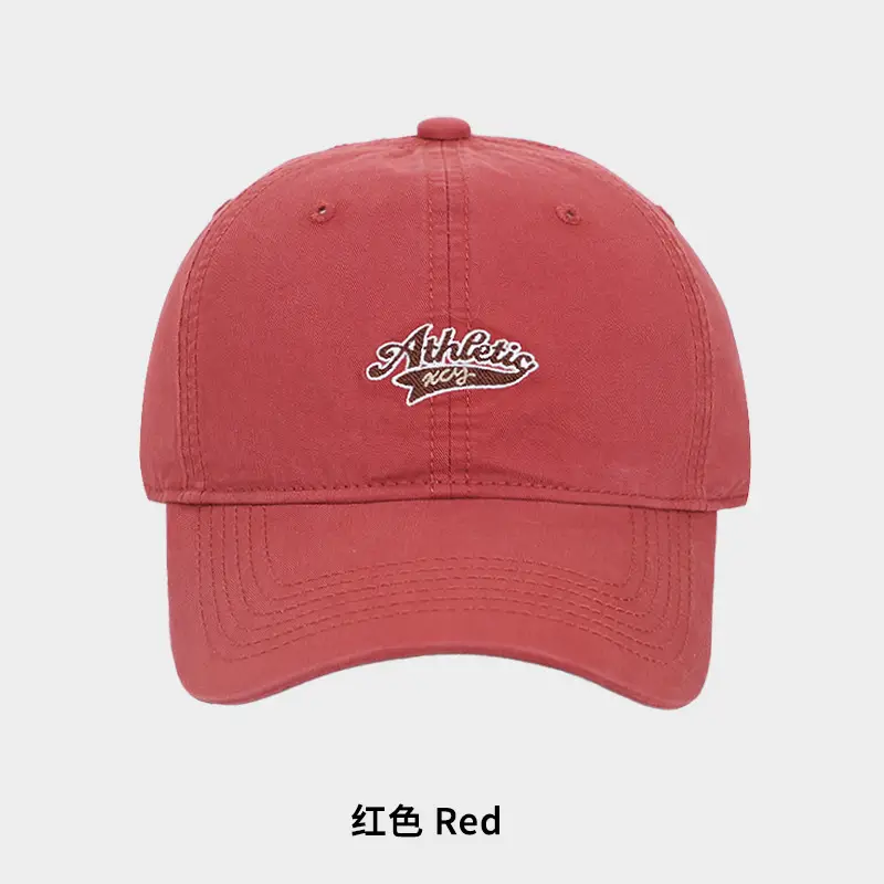 Pink Letter Embroidered Baseball Cap for Women - Image 10