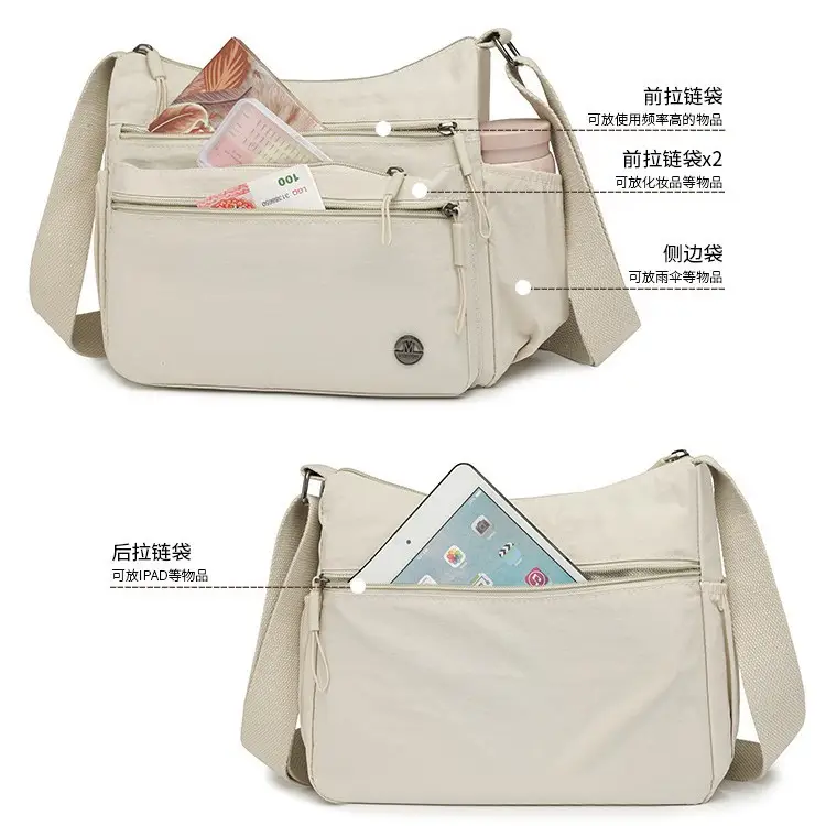 2025 Spring Large Capacity Women's Nylon Bag - Image 9