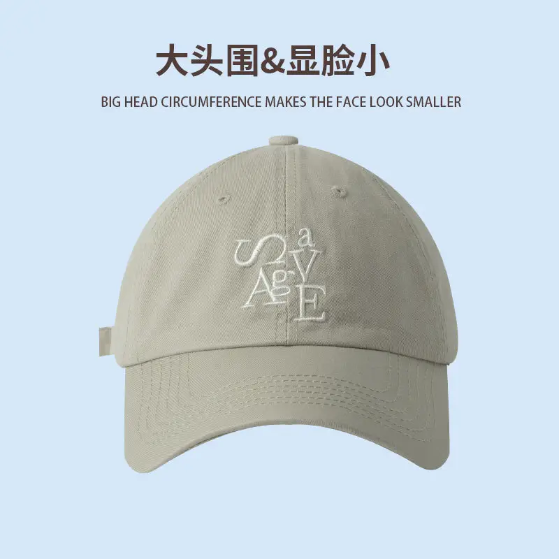 Blue Letter Embroidered Baseball Cap for Women Men - Image 6