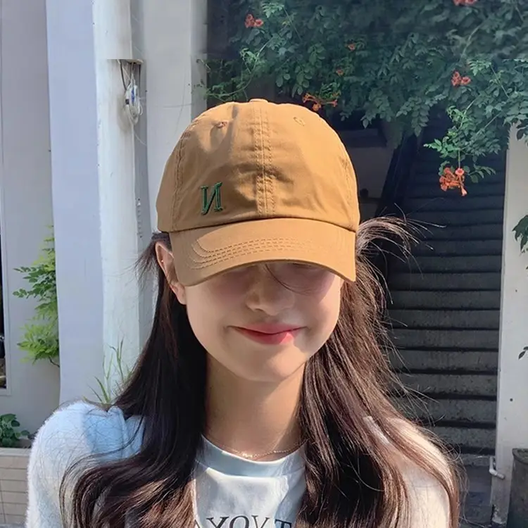 Black Embroidered Baseball Cap for Women Unisex - Image 8