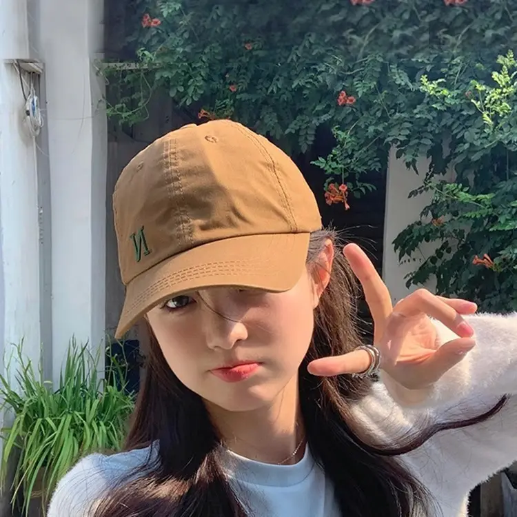 Black Embroidered Baseball Cap for Women Unisex - Image 9