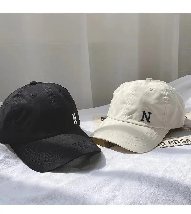 Black Embroidered Baseball Cap for Women Unisex — feature 10