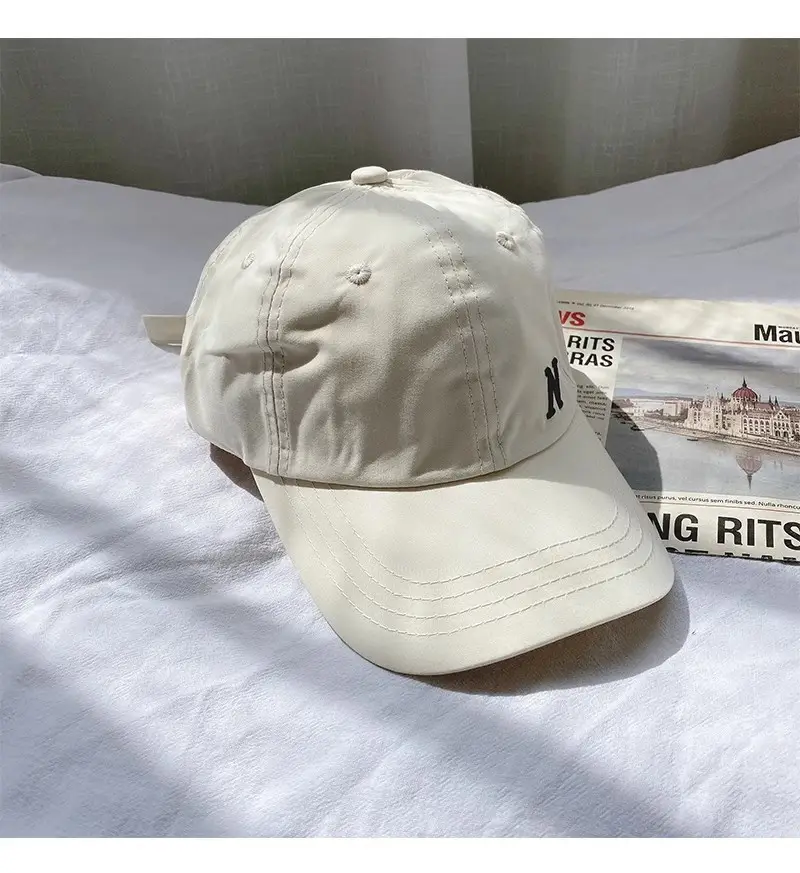 Black Embroidered Baseball Cap for Women Unisex — feature 13