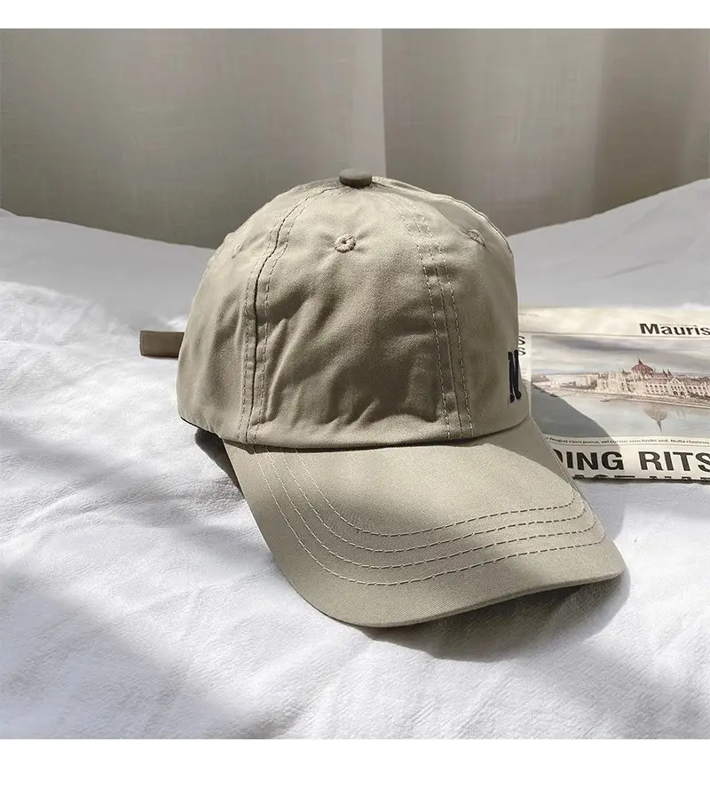 Black Embroidered Baseball Cap for Women Unisex — feature 14
