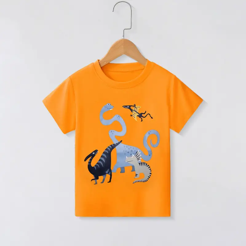 Green Cartoon Elephant T-Shirt for Boys Small Kids - Image 11