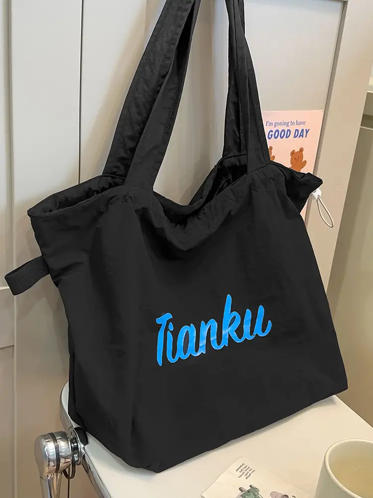 Tianku Drawstring Shoulder Bag for Women Large Capacity Lightweight - Image 8