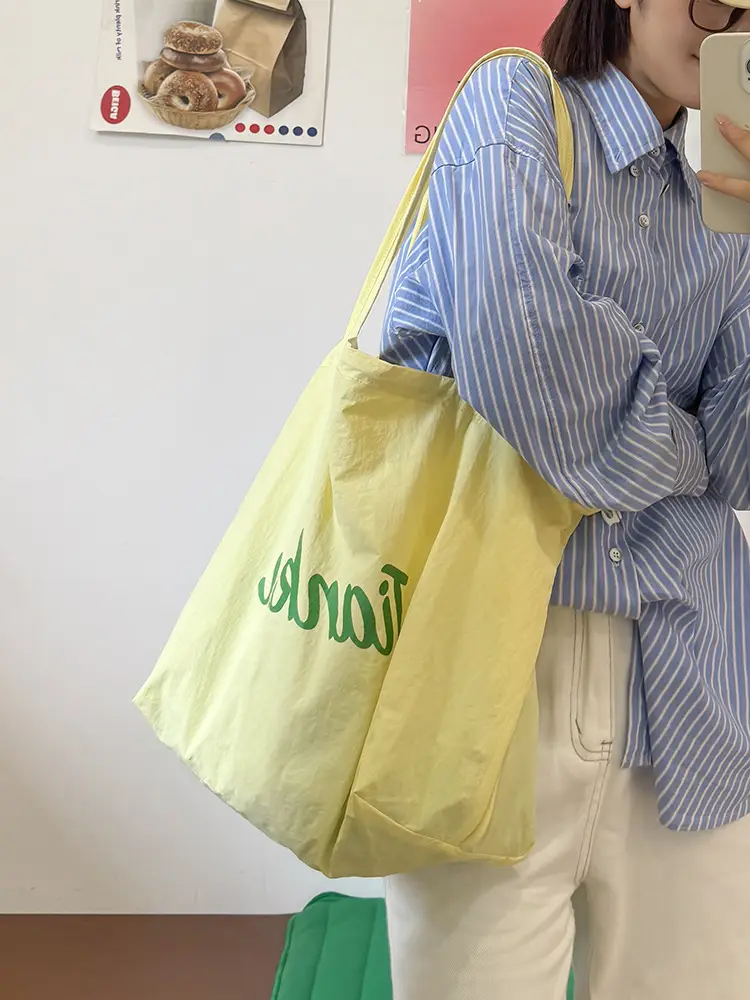 Tianku Drawstring Shoulder Bag for Women Large Capacity Lightweight - Image 9
