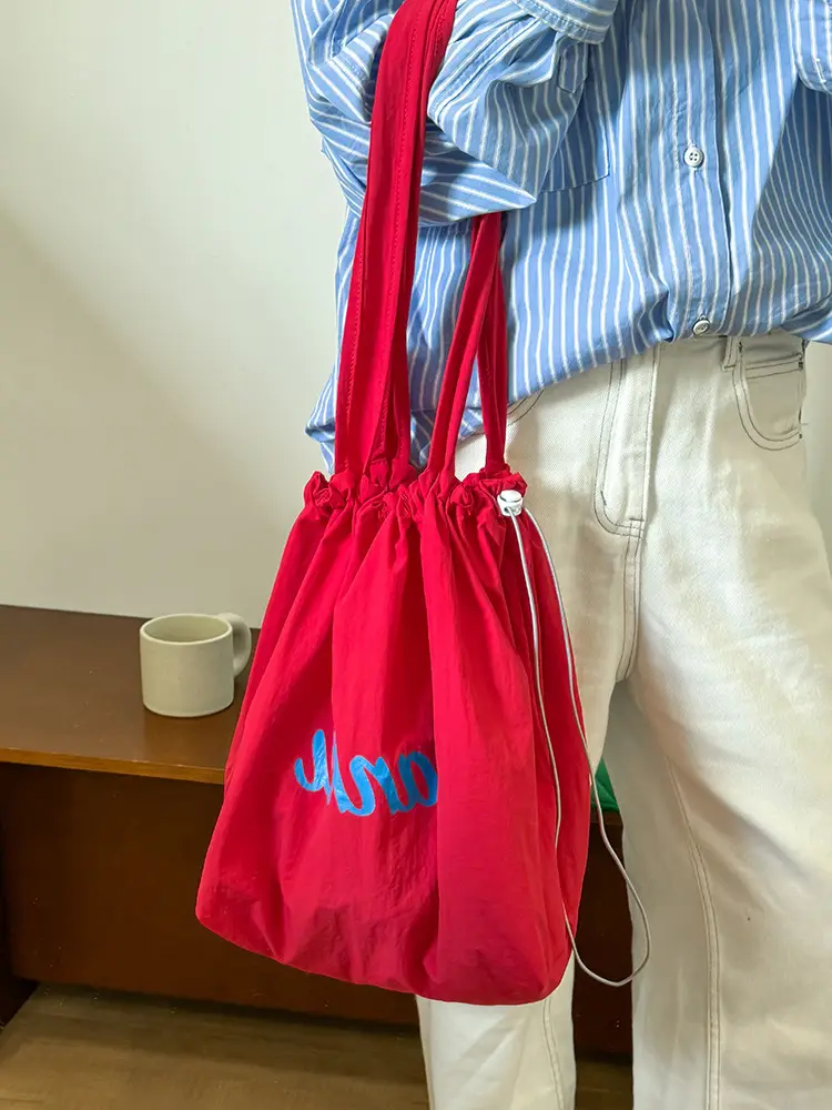 Tianku Drawstring Shoulder Bag for Women Large Capacity Lightweight - Image 10