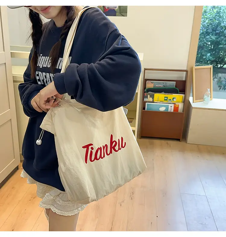 Tianku Drawstring Shoulder Bag for Women Large Capacity Lightweight — feature 15