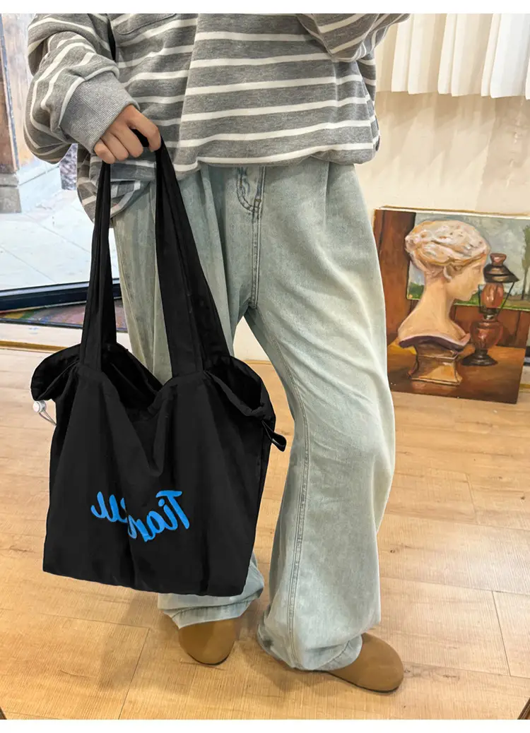 Tianku Drawstring Shoulder Bag for Women Large Capacity Lightweight — feature 19