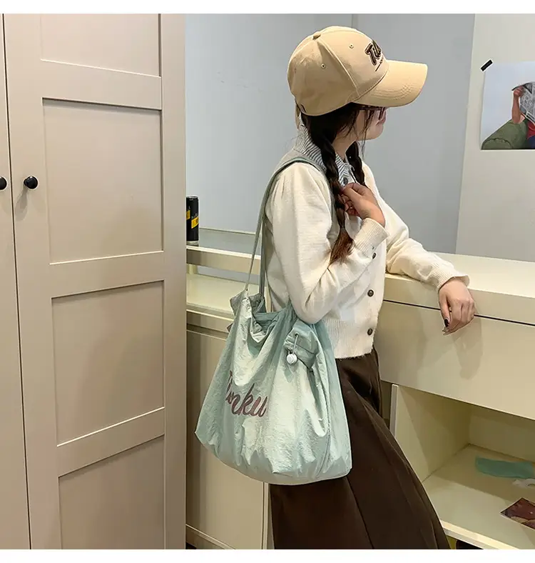Tianku Drawstring Shoulder Bag for Women Large Capacity Lightweight — feature 30