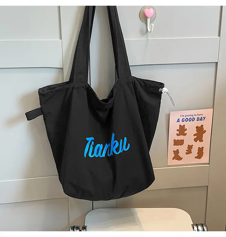 Tianku Drawstring Shoulder Bag for Women Large Capacity Lightweight — feature 32