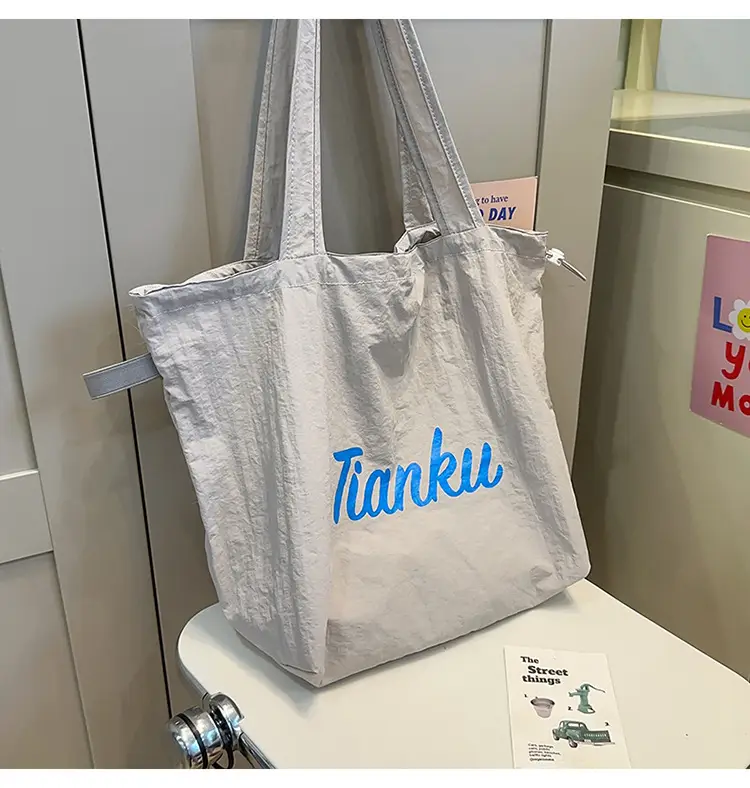 Tianku Drawstring Shoulder Bag for Women Large Capacity Lightweight — feature 36