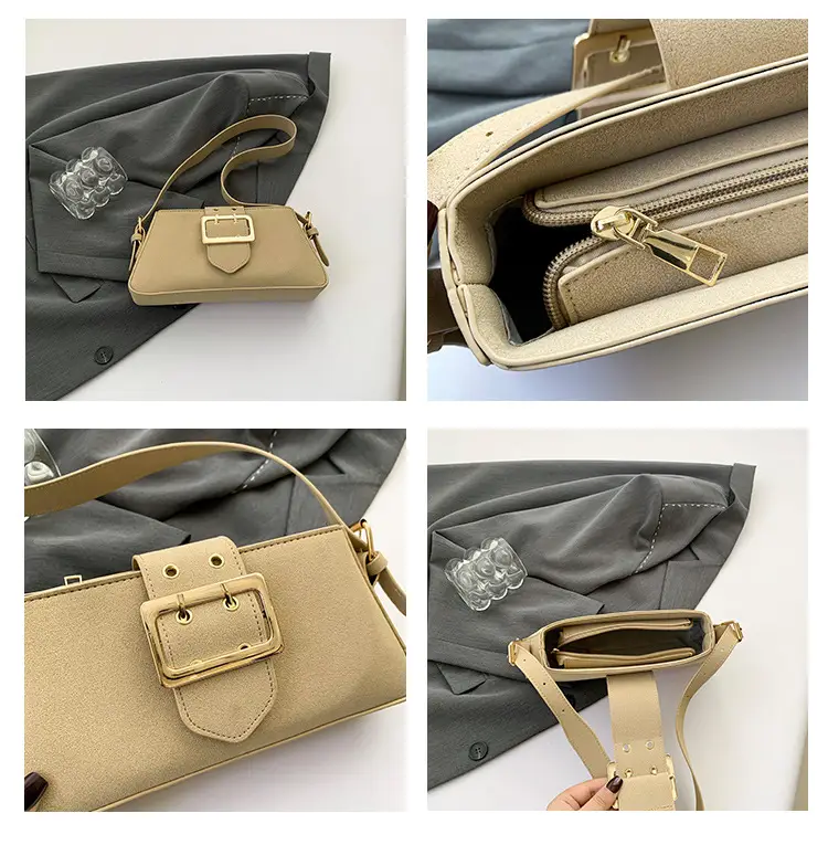 Nude Frosted Shoulder Bag for Women 2025 — feature 11