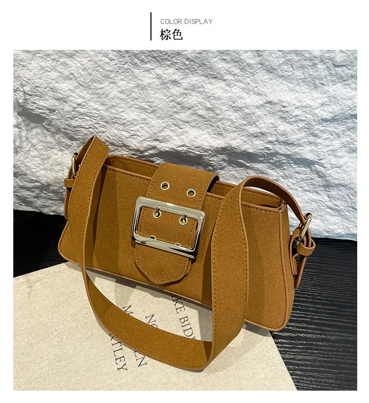 Nude Frosted Shoulder Bag for Women 2025 — feature 13