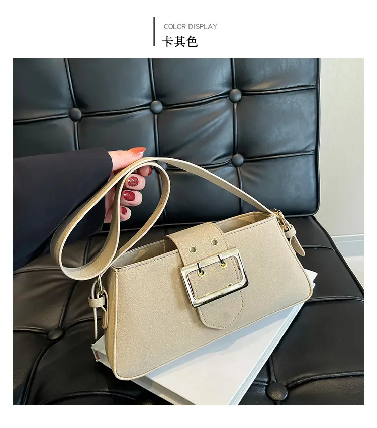Nude Frosted Shoulder Bag for Women 2025 — feature 16