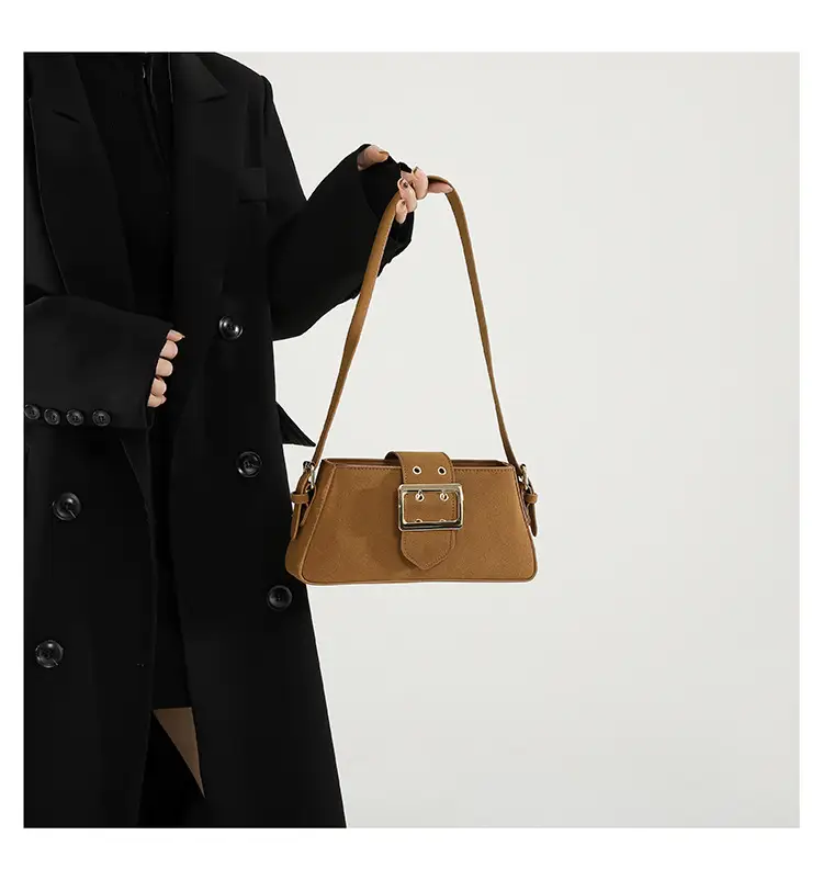 Nude Frosted Shoulder Bag for Women 2025 — feature 18