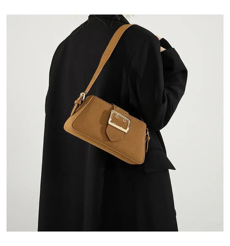 Nude Frosted Shoulder Bag for Women 2025 — feature 23
