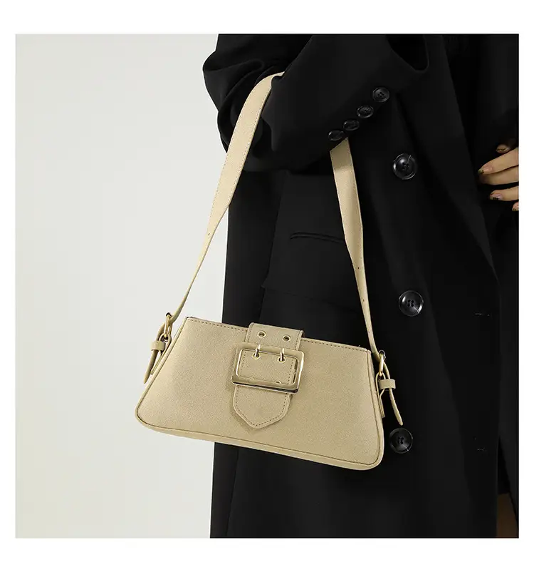 Nude Frosted Shoulder Bag for Women 2025 — feature 26