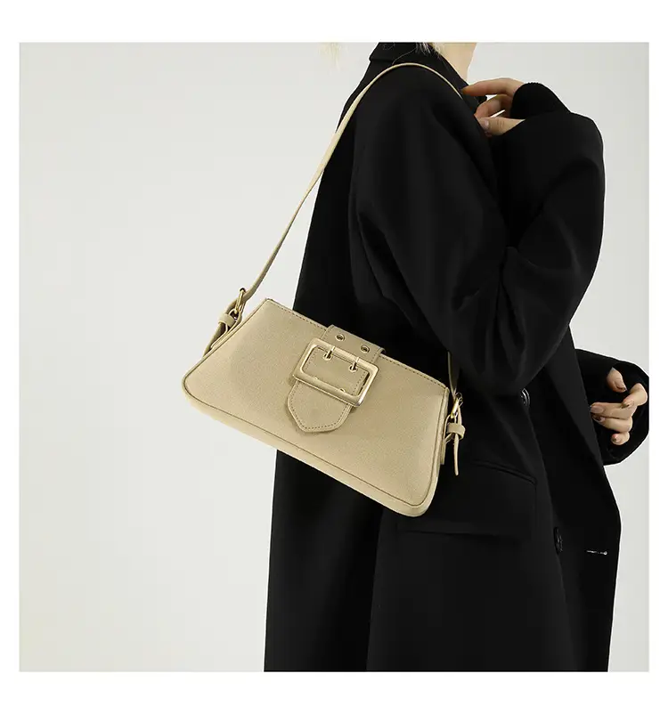 Nude Frosted Shoulder Bag for Women 2025 — feature 27