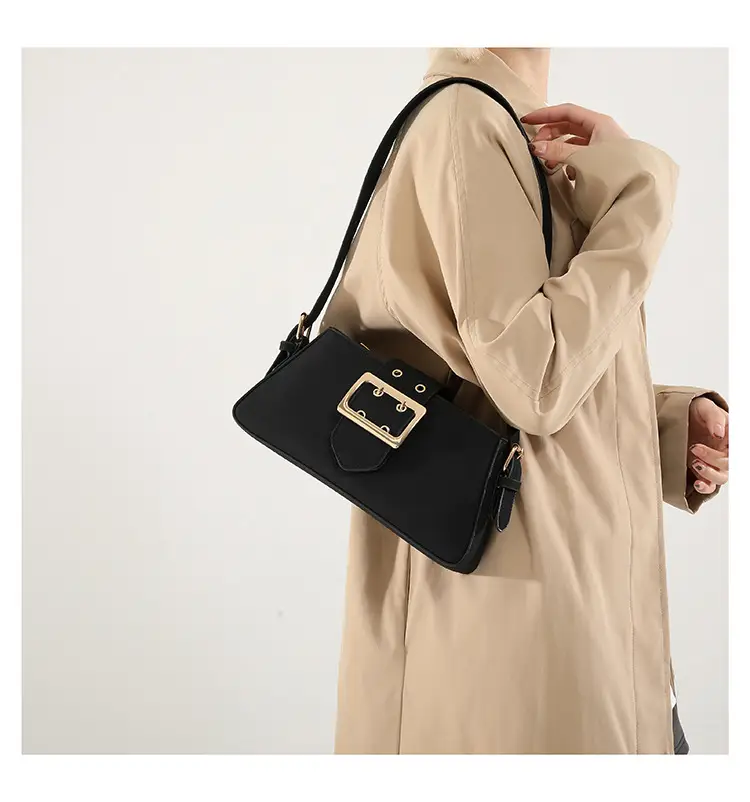 Nude Frosted Shoulder Bag for Women 2025 — feature 35