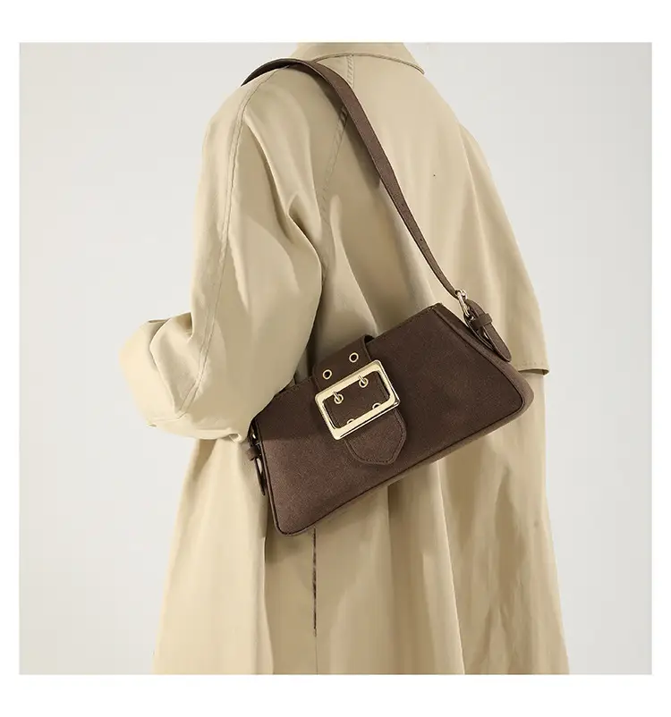 Nude Frosted Shoulder Bag for Women 2025 — feature 36