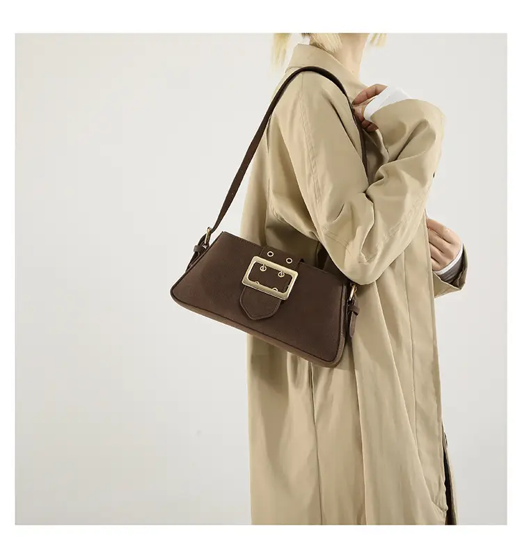 Nude Frosted Shoulder Bag for Women 2025 — feature 37