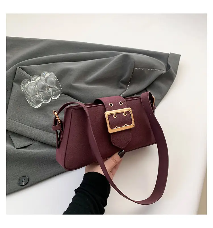 Nude Frosted Shoulder Bag for Women 2025 — feature 43