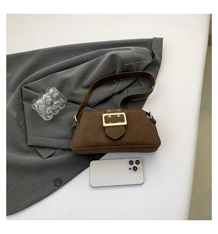 Nude Frosted Shoulder Bag for Women 2025 — feature 45
