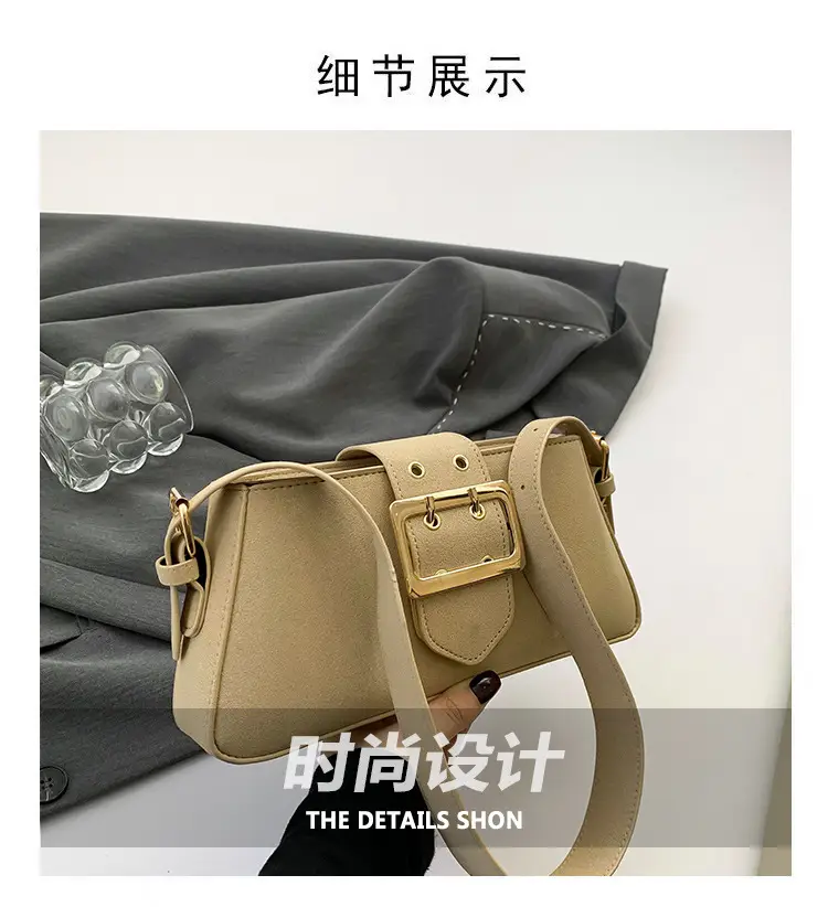 Nude Frosted Shoulder Bag for Women 2025 — feature 5