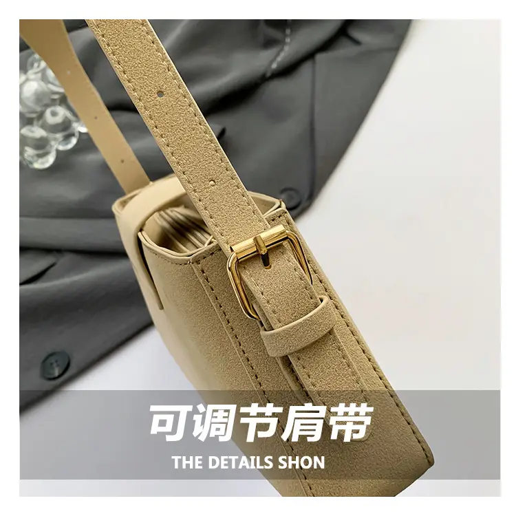 Nude Frosted Shoulder Bag for Women 2025 — feature 6