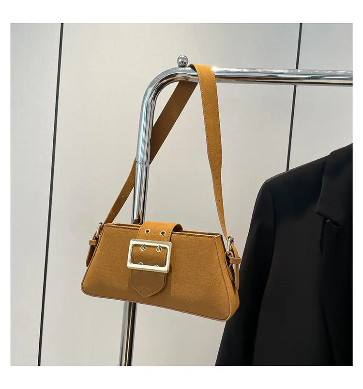 Nude Frosted Shoulder Bag for Women 2025 - Image 2