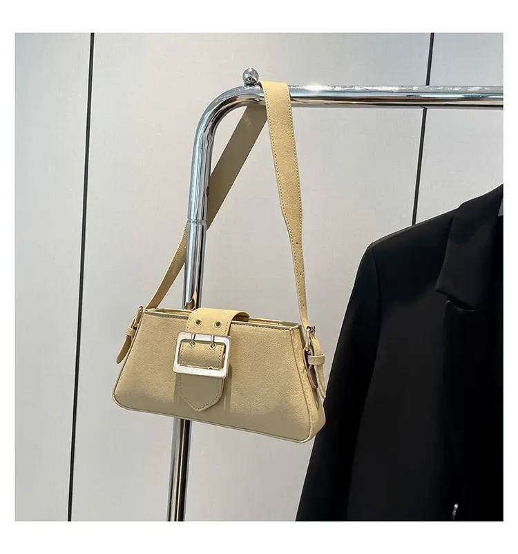 Nude Frosted Shoulder Bag for Women 2025 - Image 6