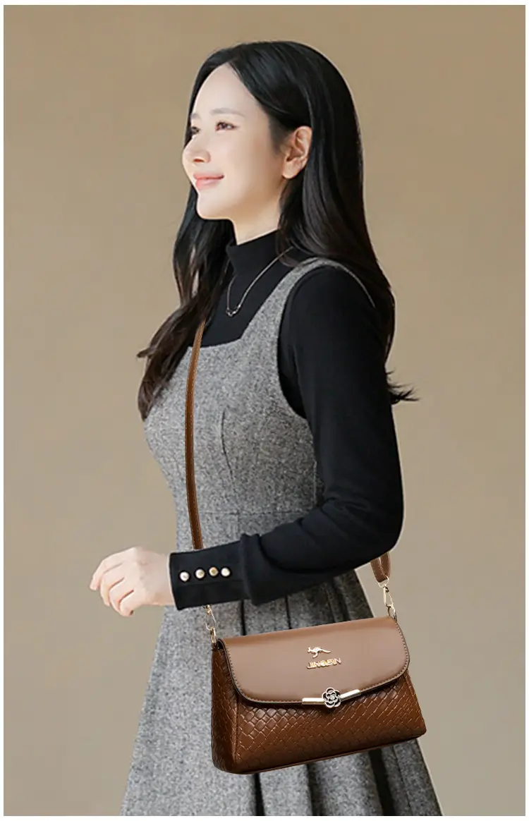Black New Woven Crossbody Bag for Women — feature 15